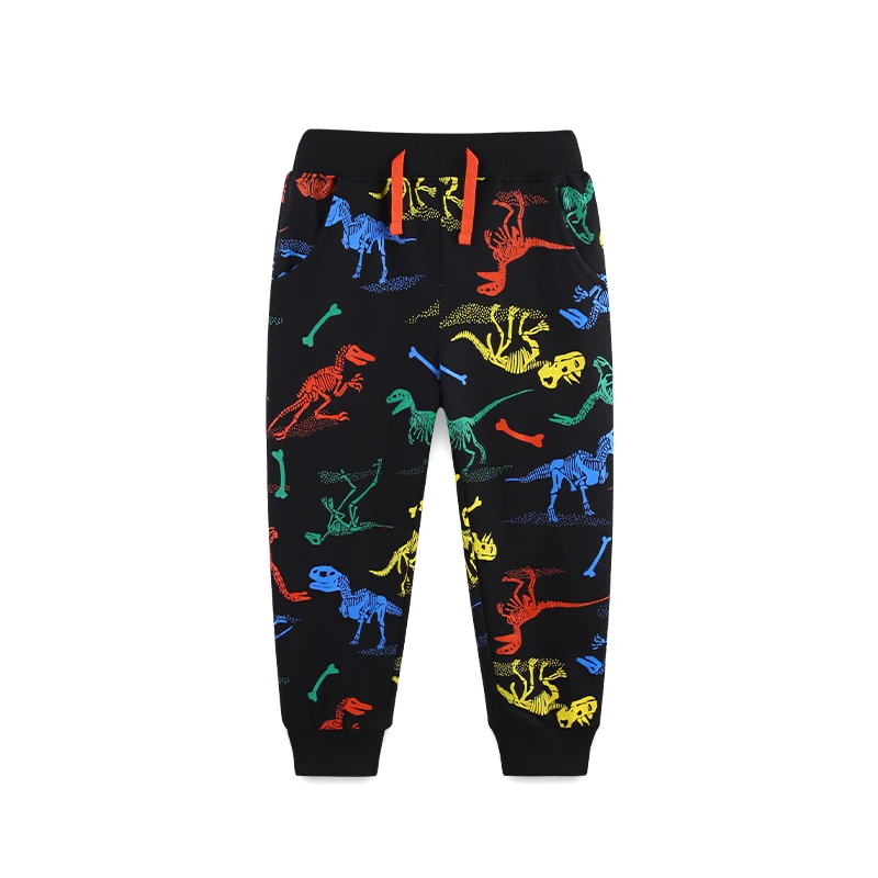 New boys' trousers in autumn, children's sweatpants in Europe and America, and children's leggings in Halloween printing.