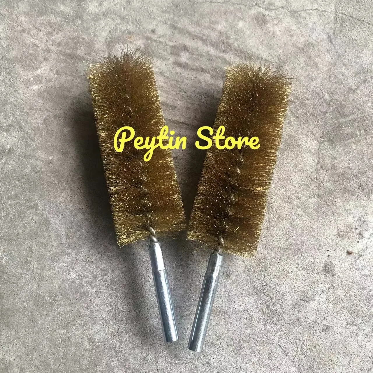 2Pcs 15/18/20/25/30/35/40/45/50/60mm Brush Dia Flourish Brass Wire Pipe Tube Cleaning Chimney Brushs