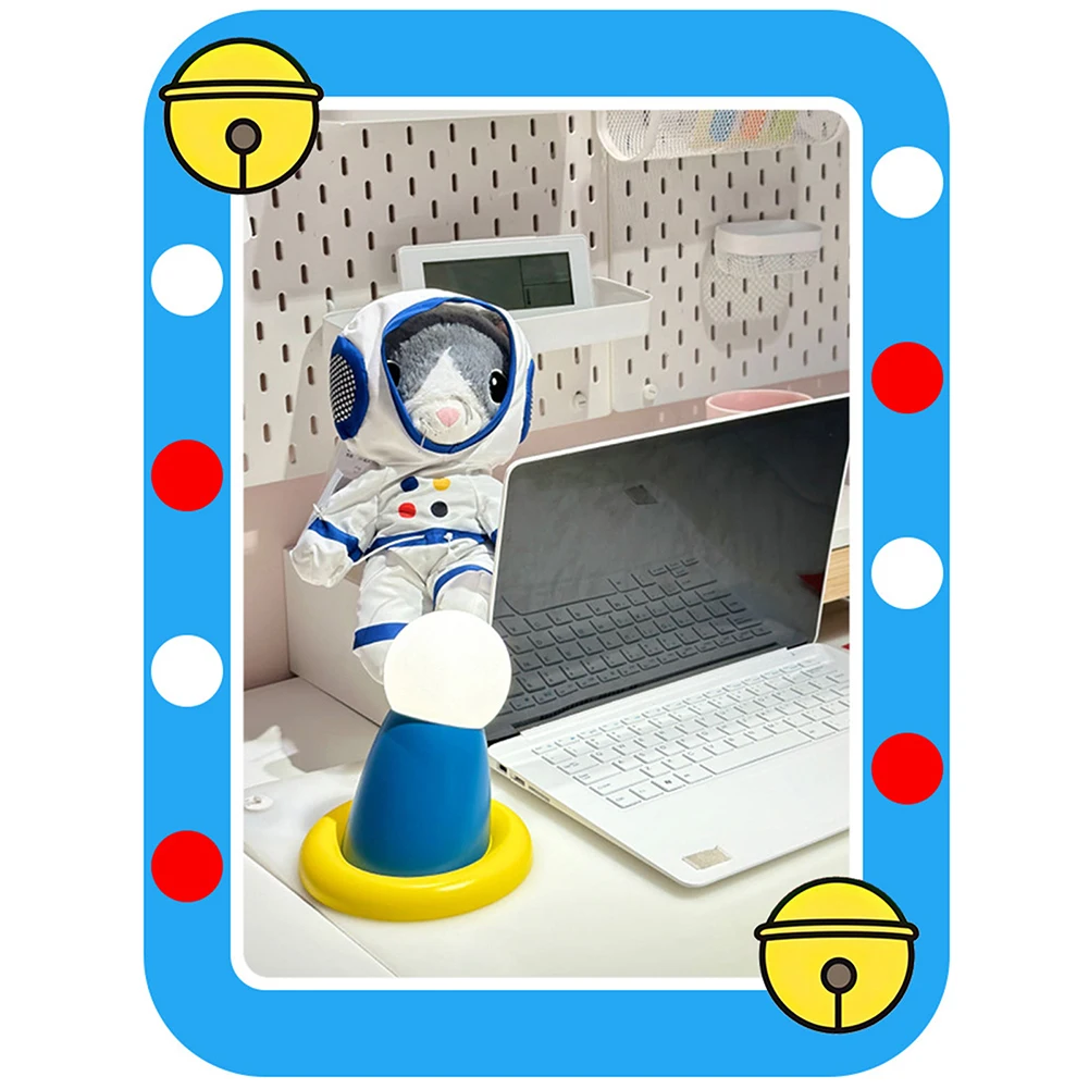 Doraemon Round Hand Lamp Kids Night Light Adorable Silicone LED Light Present for Boys Girls Home Decor with Keychain