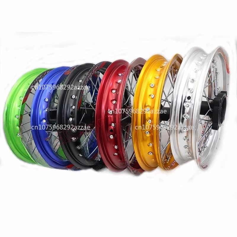 

Motorcycle modification 10 12 14 17 inch front and rear aluminum alloy wheel decal C disc