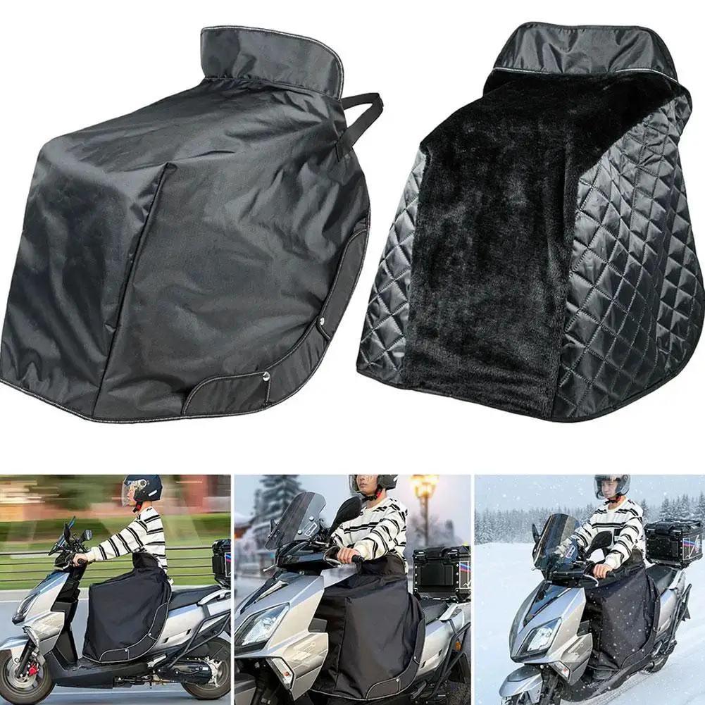 

Universal Legs Blanket Rain Cover Waterproof Motorcycle Leg Cover Windproof Knee Blanket For Scooter Electric Cars Motorcycle