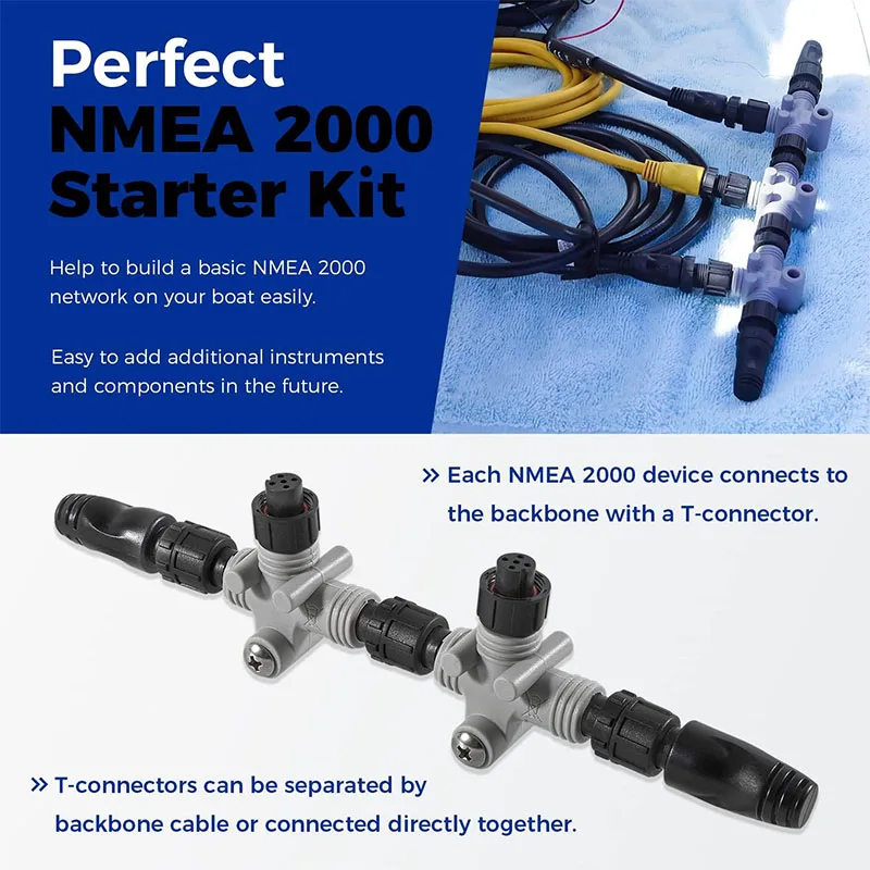 Immagine 4: 010-11442-00 Kit di avviamento Nmea 2000, che sostituisce il kit di avviamento richiesto per la rete Nmea 2000