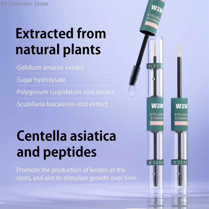 高速まつげ成長血清眉毛抗脱毛製品ハゲを防ぐより厚く長いまつげ眉毛韓国化粧品