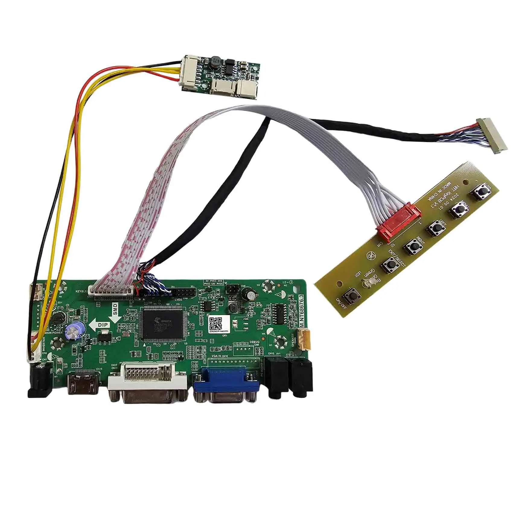 800x600 TM104SDH01 30pin Lcd Controller Board  M.NT68676 Tft Lcd Driver Board for Lcd Display 10.4