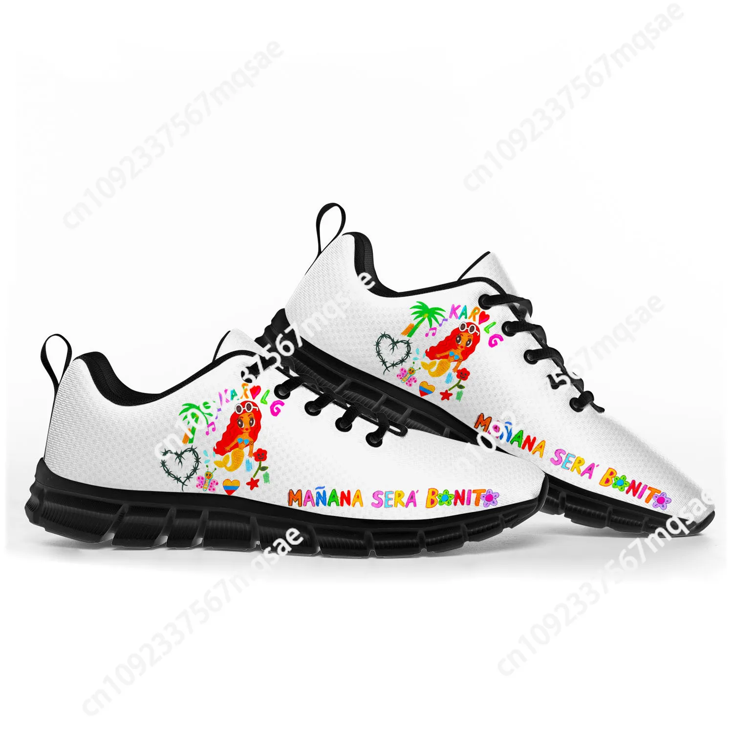 

Mañana Será Bonito Karol G Pop Sports Shoes Mens Womens Teenager Kids Children Sneakers Casual Custom High Quality Couple Shoes