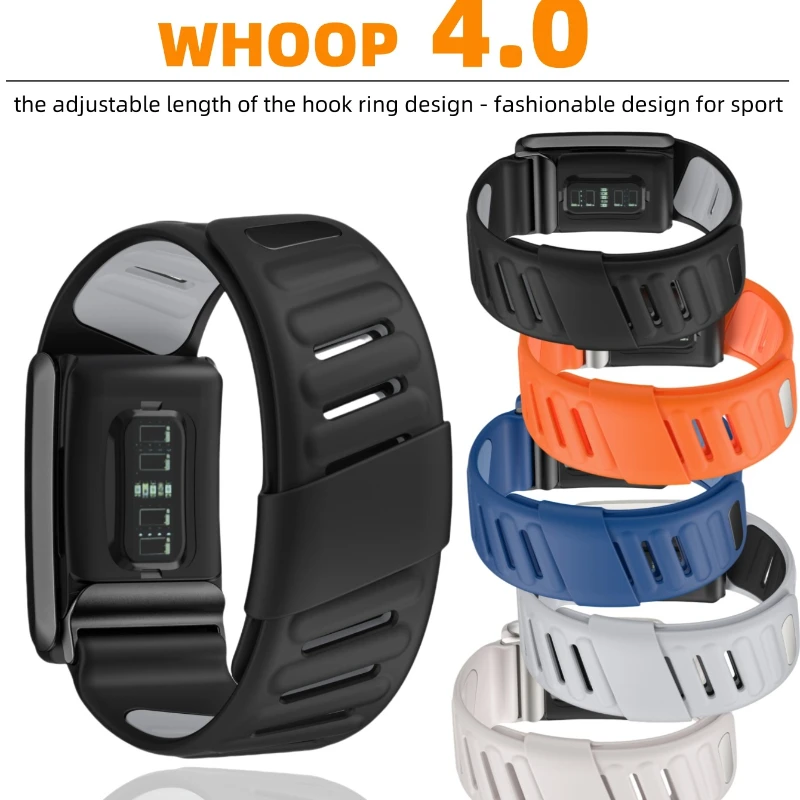 Strap Für Whoop 4,0 Atmungsaktive Band Zwei-ton Einstellbar Wasserdicht Sport Ersatz Handgelenk Strap Für Whoop 4,0 Uhr Zubehör