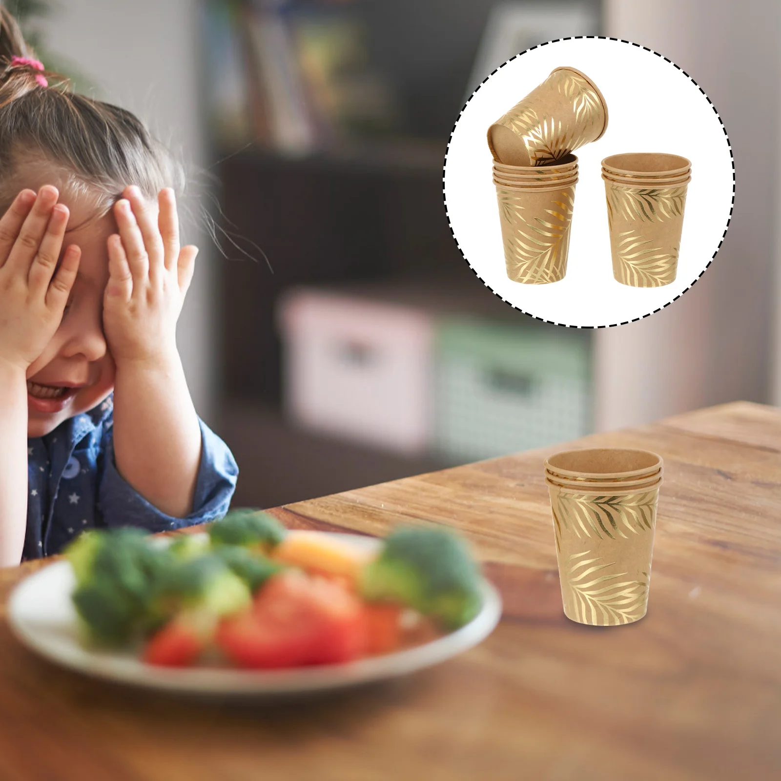 

Polystyrene Cups Paper Tray Water Container Juice Glasses Coffee Storage Mini Serving Utensils