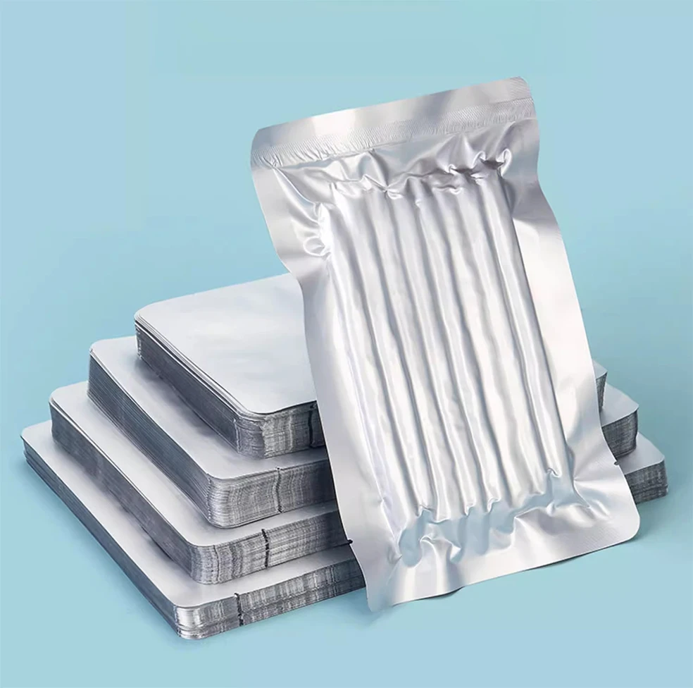 

Heat Seal Aluminium Foil Bags, Vacuum Sealer Pouches, Food Grade Storage Bag, Kitchen Supplies