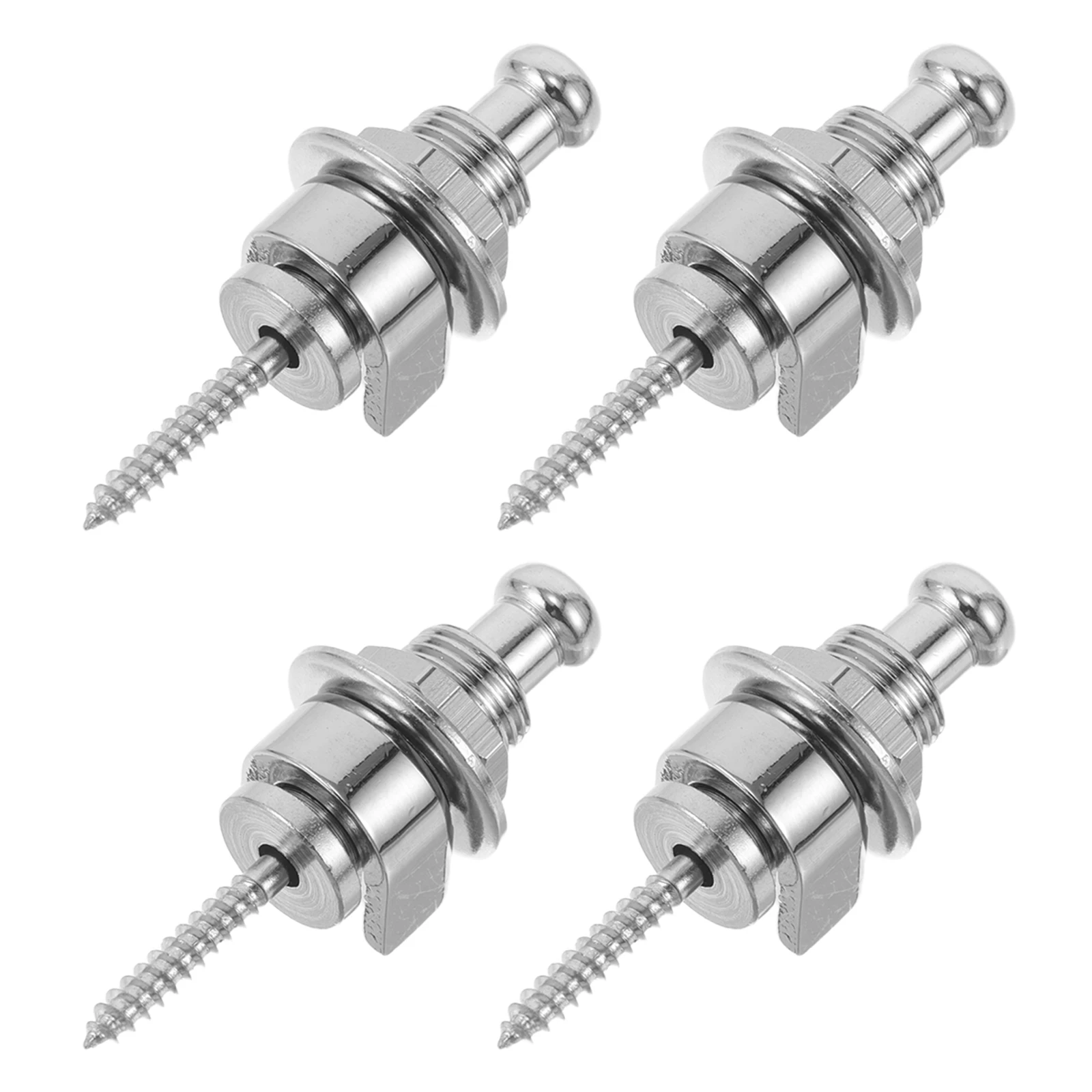 4 stücke Anti-Slip Gitarre Strap Schlösser Universal Fit Für Akustische Klassische Ukulele Elektrische Bass End Pins Hardware Zubehör strap