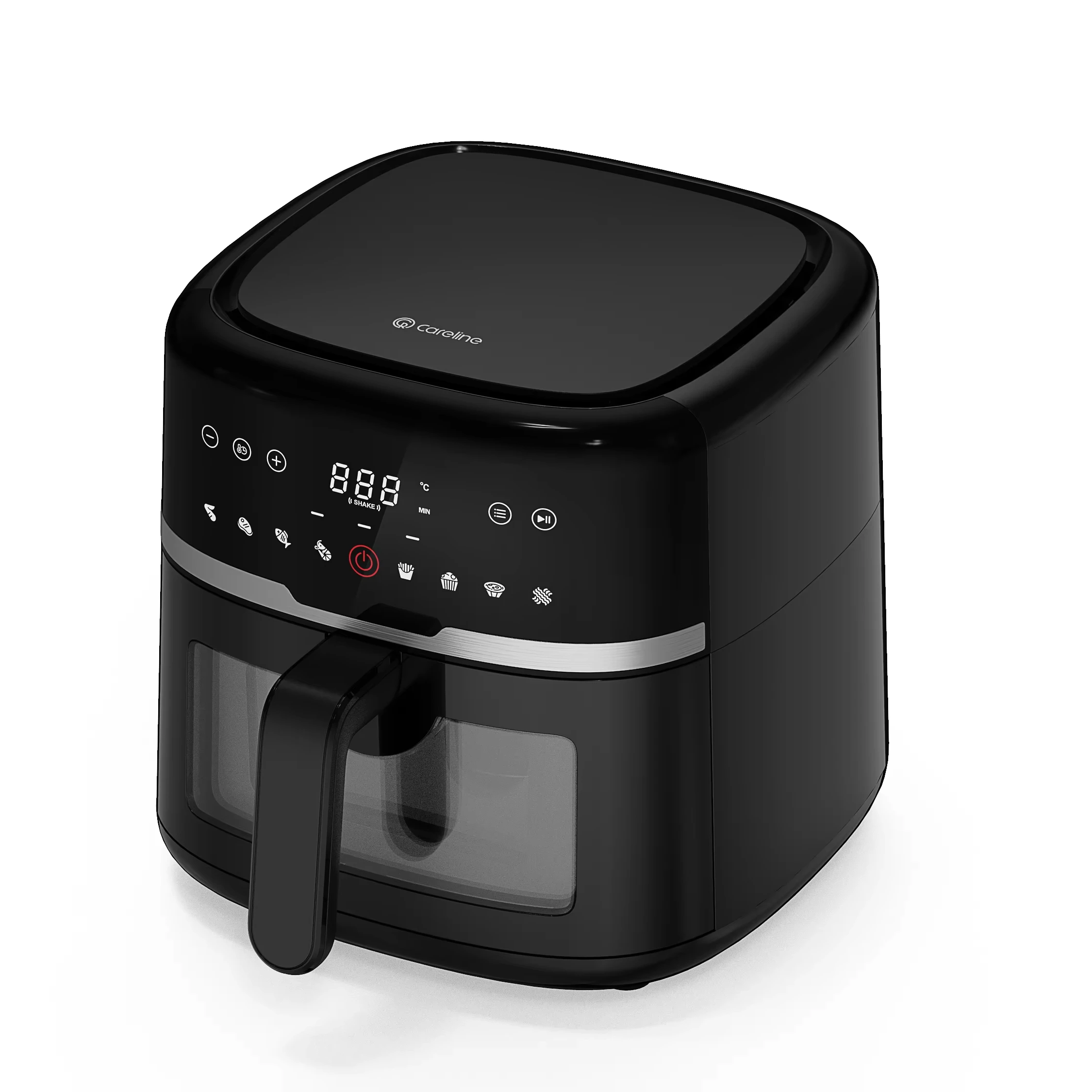 

8L 1800W Smart Air Fryer - Touch Panel with 80-200℃ Adjustable Temp (Custom Colors, Non-Stick Basket, Hot Sale)​