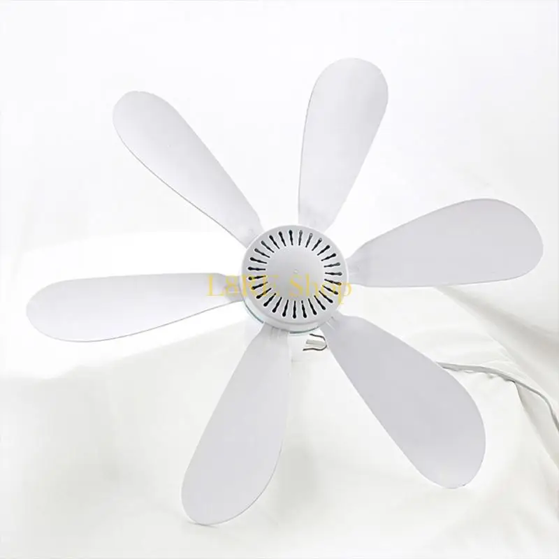 L8RE 42.5cm 직경 220V 10W 침실 기숙사 주택을위한 팬 미니 천장 선풍