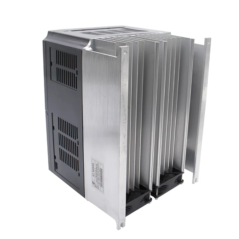 อินเวอร์เตอร์ HY 11KW 380v ตัวแปลงความถี่ 3 เฟส สำหรับควบคุมความเร็วรอบมอเตอร์แกนหมุน CNC แบบ VFD สำหรับเครื่อง CNC