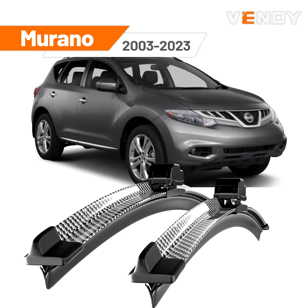 Für Nissan Murano Z50 Z51 Z52 2003-2023 2005 2006 2007 2008 2009 2014 2015 2 stücke Frontscheibe Wischer klingen Scheibenwischer