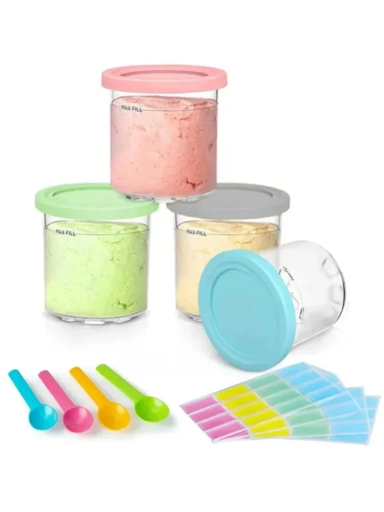Eiscreme-Behälter Kompatibel mit Ninja NC299AMZ & NC300s Serie Eismaschinen, BPA-frei, Spülmaschinenfest