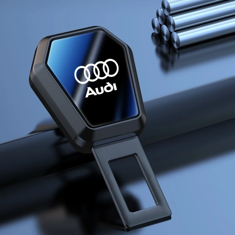 

Car Seat Belt Extender Lock Adjustable Buckle Accessories For Audi A3 A4 B5 B6 B8 A3 8P 8V 8L A5 A6 C6 C5 A1 A7 A8 Q2 Q3 TT inte