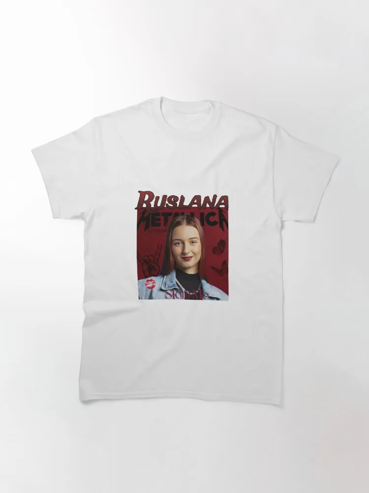 Ruslana OT Classic T-Shirt  Men Women 100% Cotton Men Women Clothing