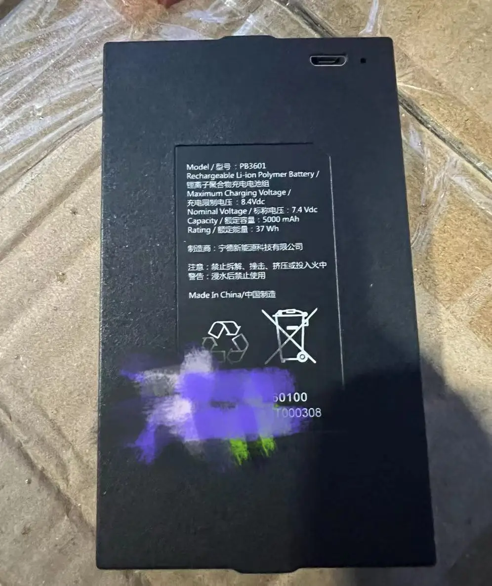 new for kaadas PB3601  5000MAH typec PB3602 zns-09b1 BL3602 DL30V DL30F Y3000F Y3000FV Y3000FVS  S110-V/K9v /k20F /k20V /K20Pro