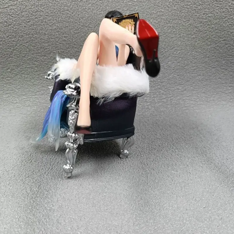 One Piece Nico Robin Anime Action Figure Suit Thug Series Sofa Lying Position Sexy Model Statue Collectible Toy Gift