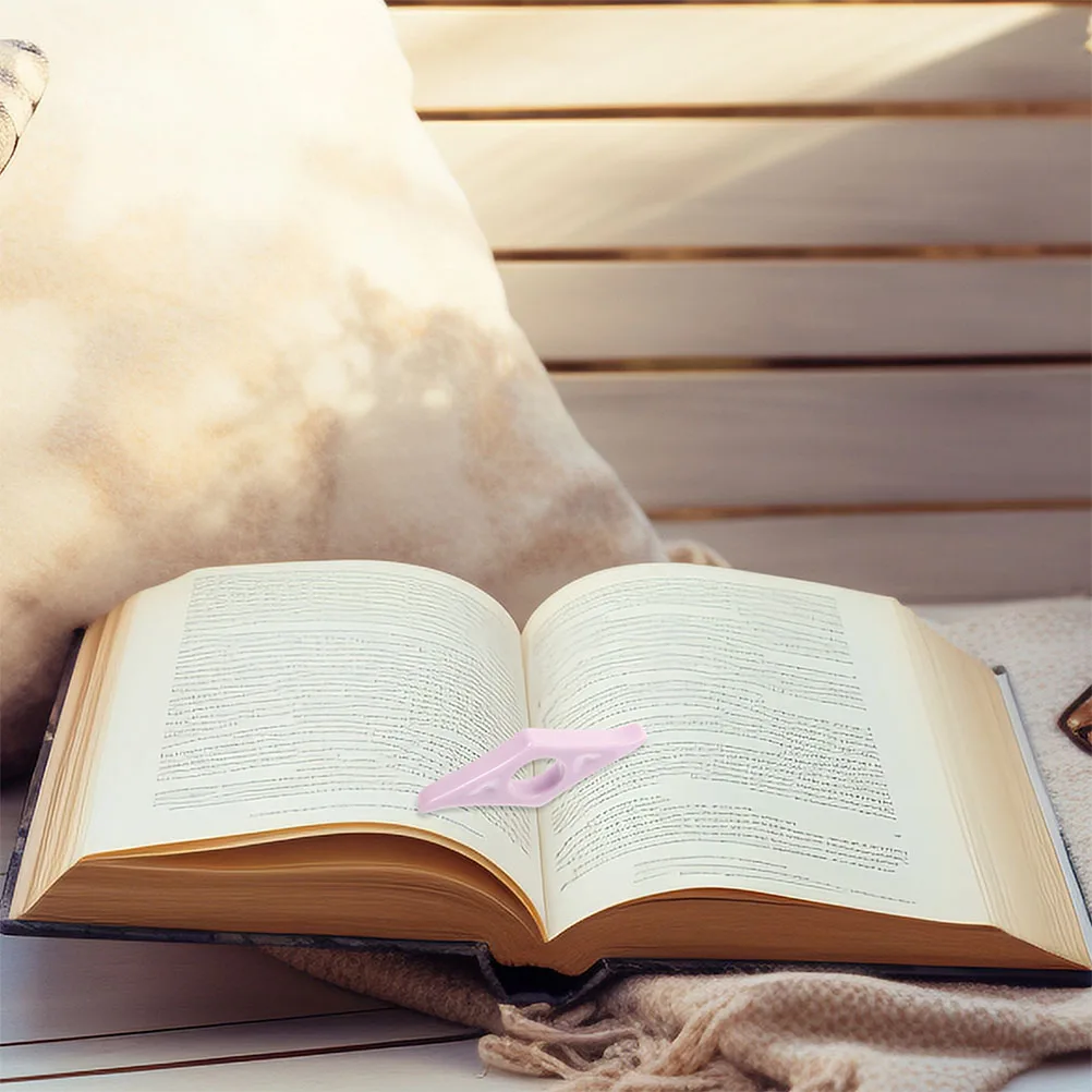 2 Pcs Resin Bookmarks Stand Reading Assistant Book Expander for Book Thumb Support Page Holder Comfortable Expandable