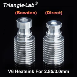 TriangleLab 3.0 V6 HeatSink For V6 Hotend 2.85/3.0MM Direct & Bowden For Feeding 3D Printer Tatan Extruder Oribiter