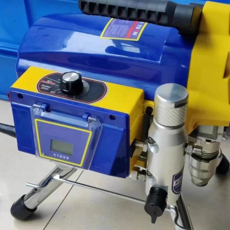 Безвоздушный распылитель латексной краски высокого давления, плунжерный распылитель, распылитель, универсальный распылитель для боли