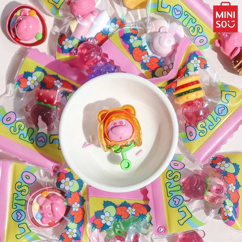 

MINISO Disney Toy Story серия Lotso, слепая коробка в форме конфет, анимационные декоративные украшения, детские игрушки, подарки на день рождения