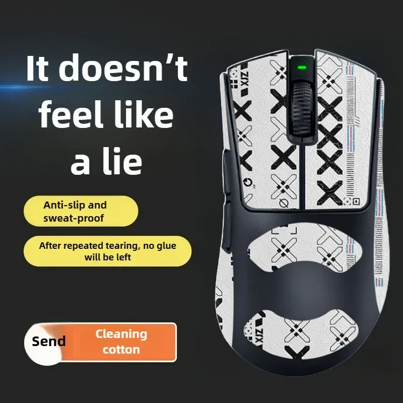 

Professional Edition Anti-Slip Stickers and Wear-Resistant Mouse Skates， For Razer Viper V4 Pro - Superior Grip Solution