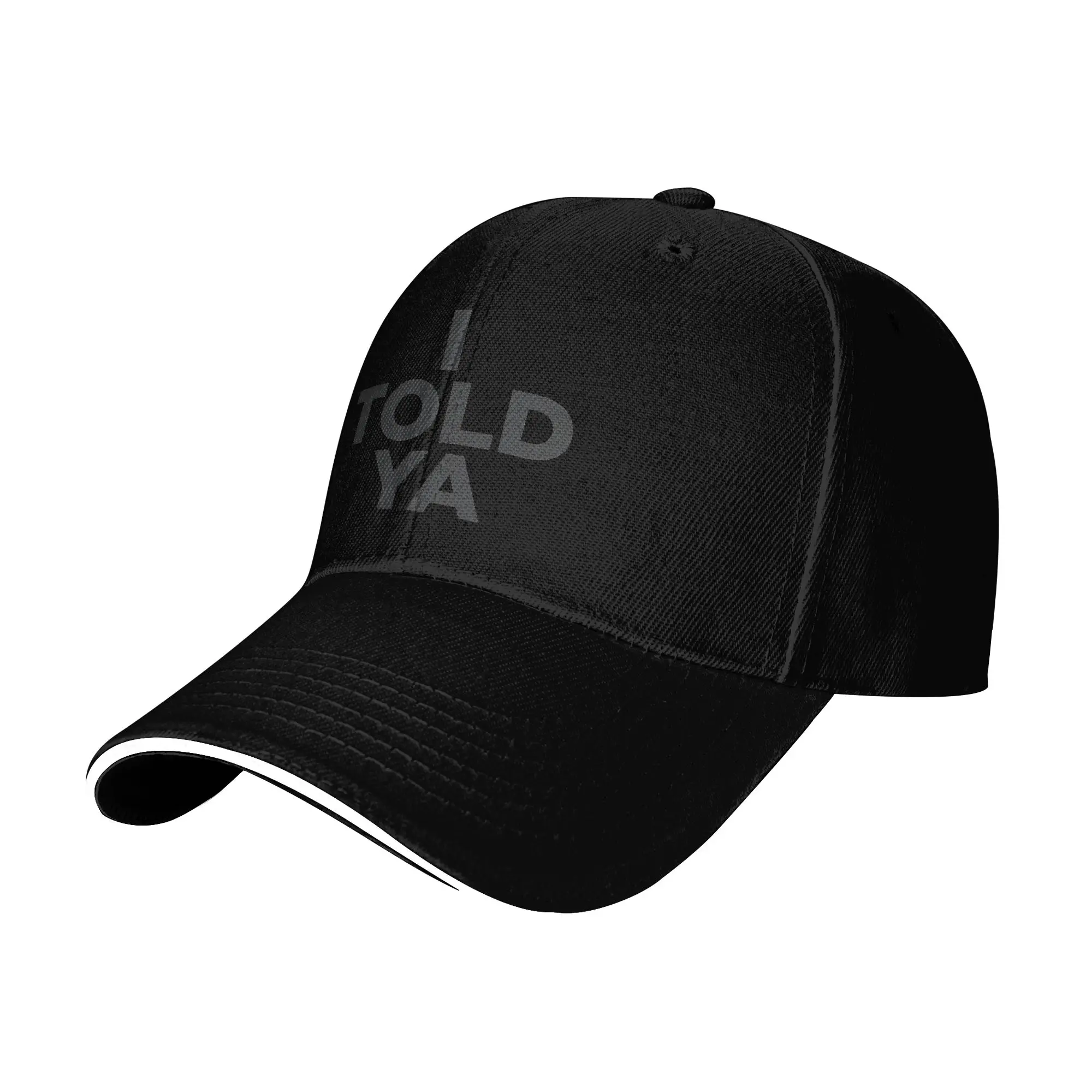 Unisex I TOLD YA Challengers Movie Caps Sport Baseball Caps Polyester  Dad Hat Trucker Worker Cap Adjustable Fishing Hat Summer