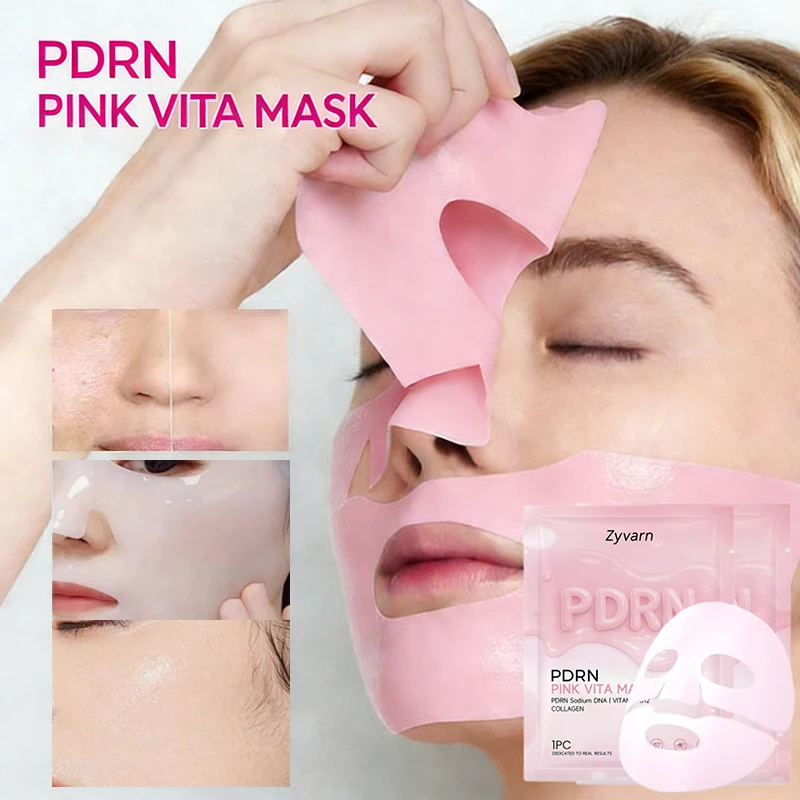 Korean PDRN Collagen Mask Lift Firm Skin Care Mask Deeply Moisturizes Radiant Skin Elastic Brightening Overnight Hydrating Mask