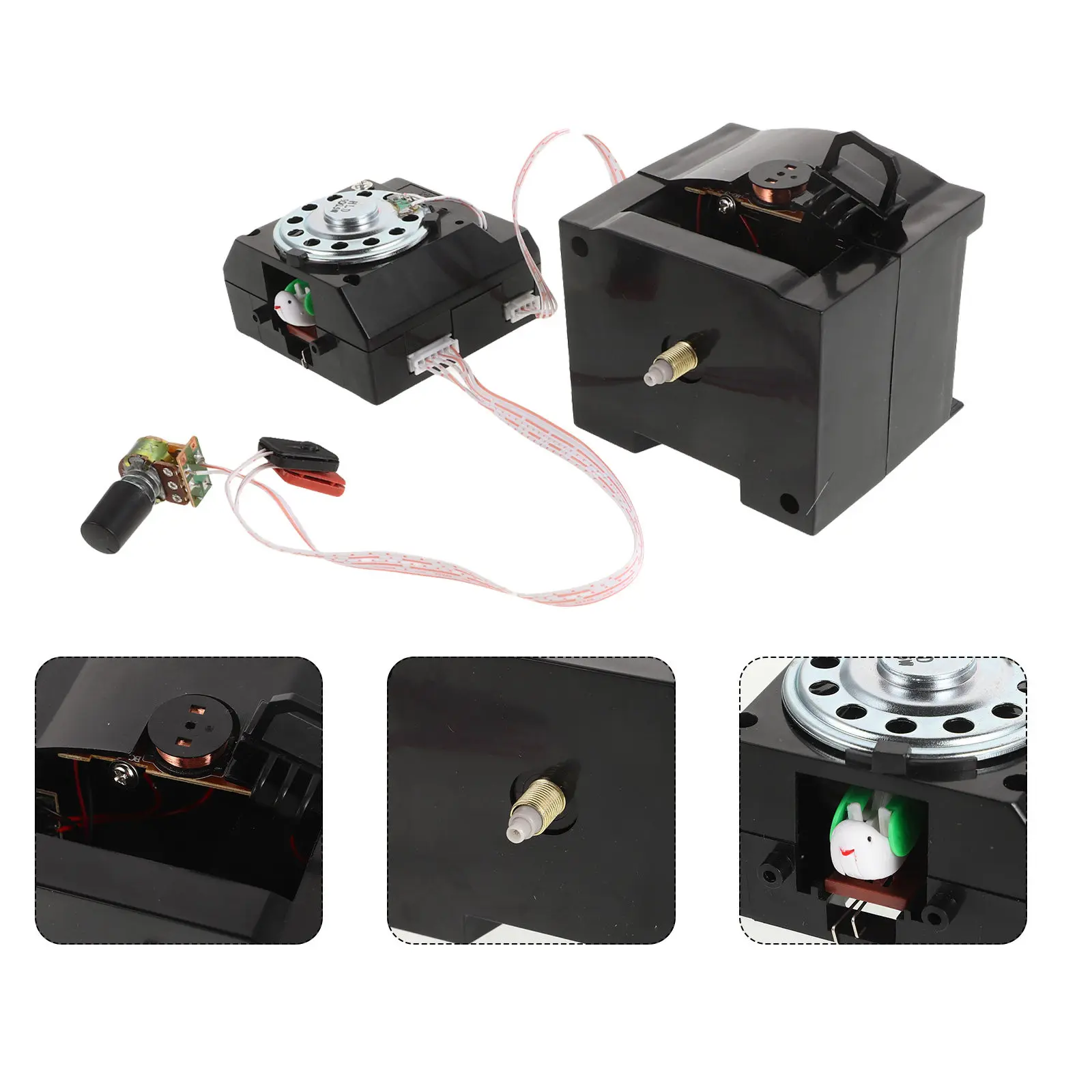 

2Pcs DIY Cuckoo Clock Part Reusable Movement Kit for Silent Operation and Hassle-Free Installation in Or Modern Clock