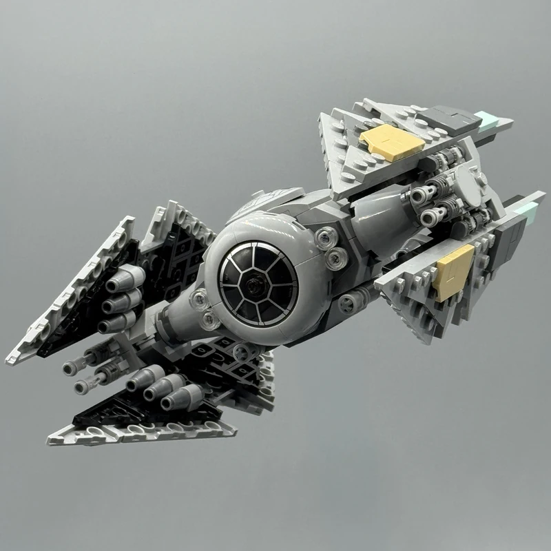 369 Uds. MOC TIE Avenger prototipo Star Battle bloques de construcción juguete de plástico para regalo de Navidad niños adolescentes construcción de ladrillos