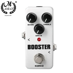 KOKKO BOOSTER Electric Guitar Effect Pedal FBS-2 Portable True Bypass Guitar Effect Powered by AC Adapter Mini Guitarra Effector