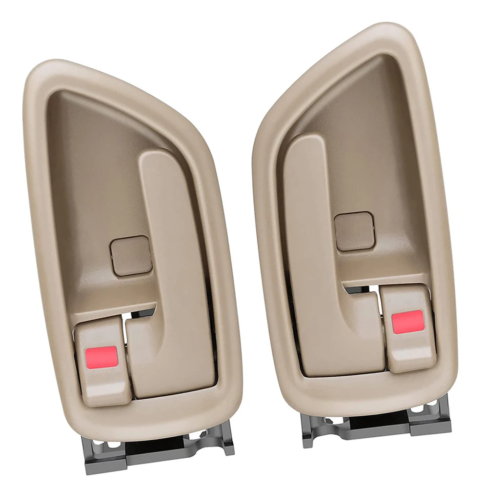 Beige Car Inside Interior Door Handle Front Rear Left/Right for  Toyota Avalon 2000-2004 Sequoia 2001-2007 69206-0C030