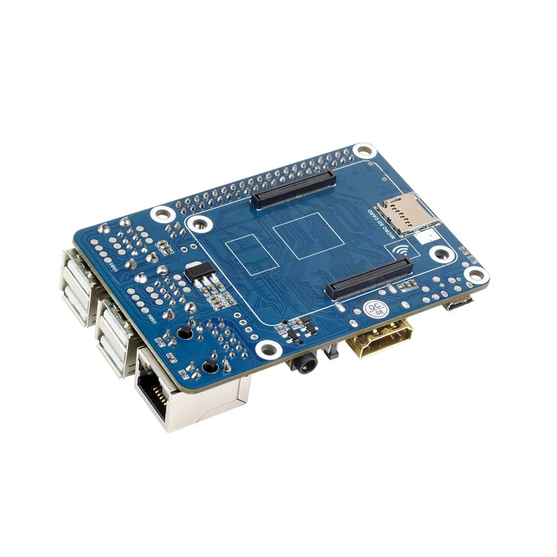 Picture 5: Raspberry Pi CM4 to 3B 4B Adapter expansion board Compute module 4 IO Board Compatible with Pi3 Size