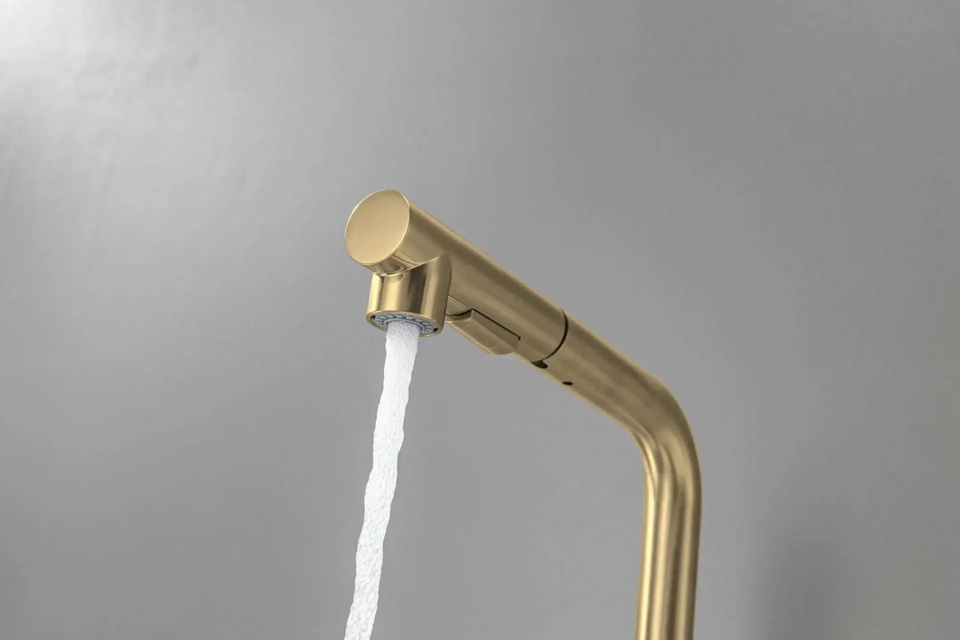 003 Modern New Design Gold Kitchen Mixer Tap Deck Mounted Kitchen Sink Faucet