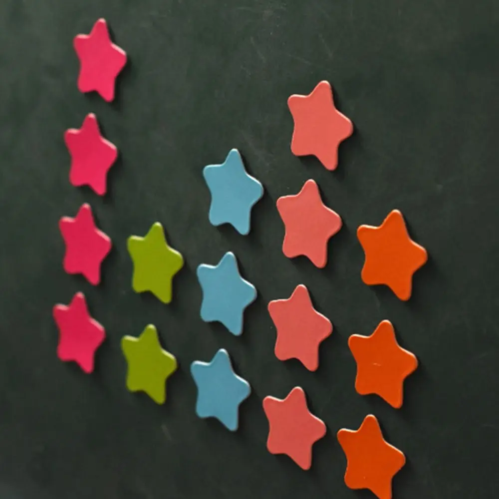 Student Reward Gifts Magnet Reward Sticker Group Competition Scratch Resistant Blackboard Sticker Star Shape Self Adhesive