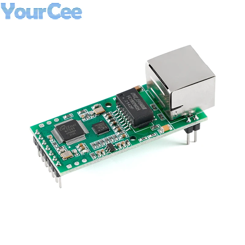 Fs100p seriell zu Ethernet Konverter Modul seriell uart ttl zu Ethernet tcpip ttl zu rj45 Netzwerk karte Unterstützung dhcp und dns
