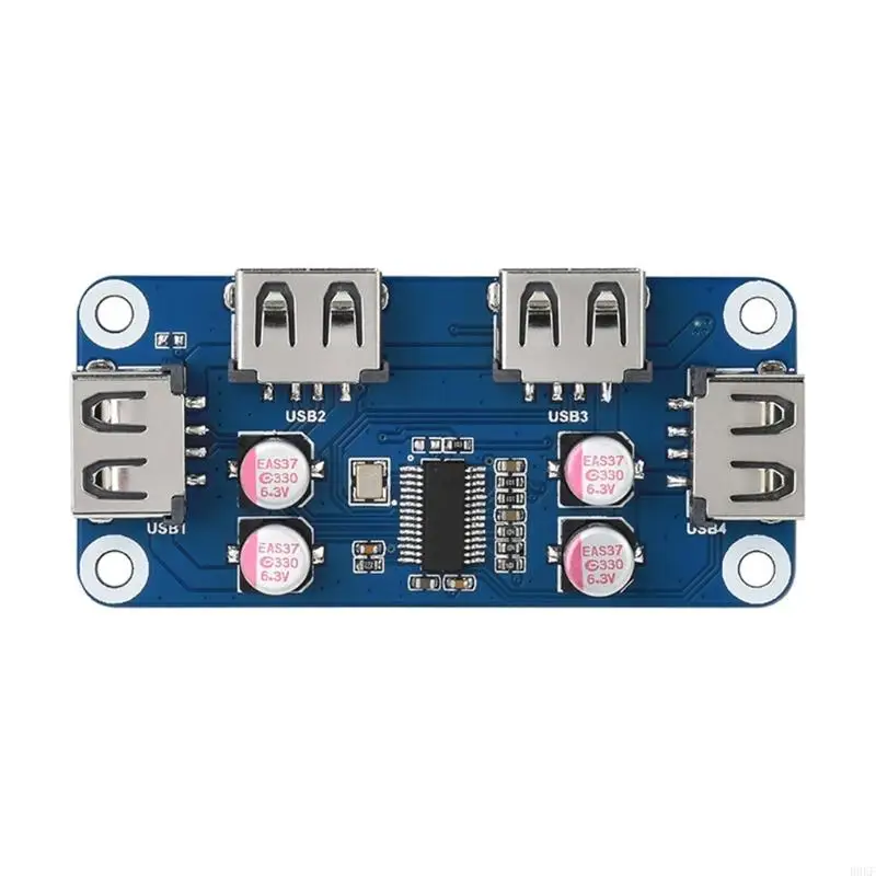 

B0KF 4 Port USB HUB HAT for USB2.0 1.1 for Various Version of Perfectly for W WH