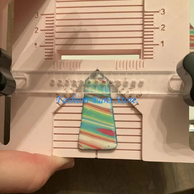 Polymer Clay Earring Maker Set Featuring Stabilized Drilling Base and