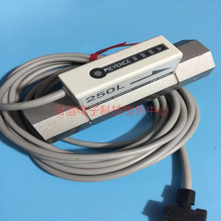 2026 KEYENCE FD-A250 Air Pressure Flow Sensor 250L Separate Flow Meter