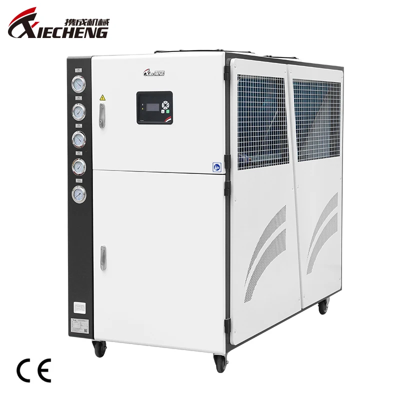 Water Tank Chiller 10Ton 25284Kcal/h Industrial Air Cooled Chiller 10HP Water Chiller for Injection Molding Machine