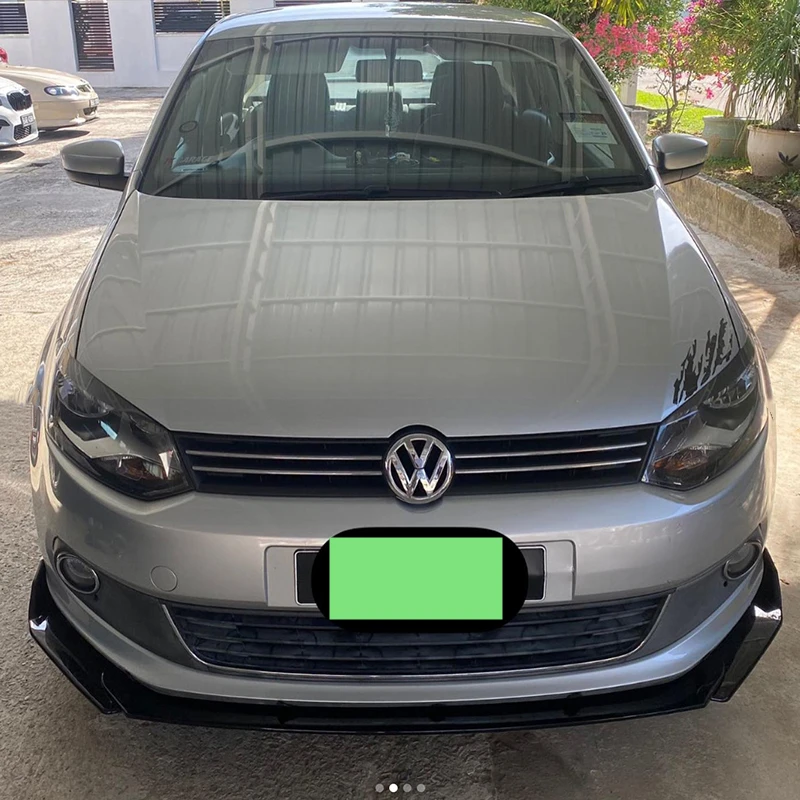 

For VW Vento Front Splitter Bumper Lip Spoiler Body Kit Accessories