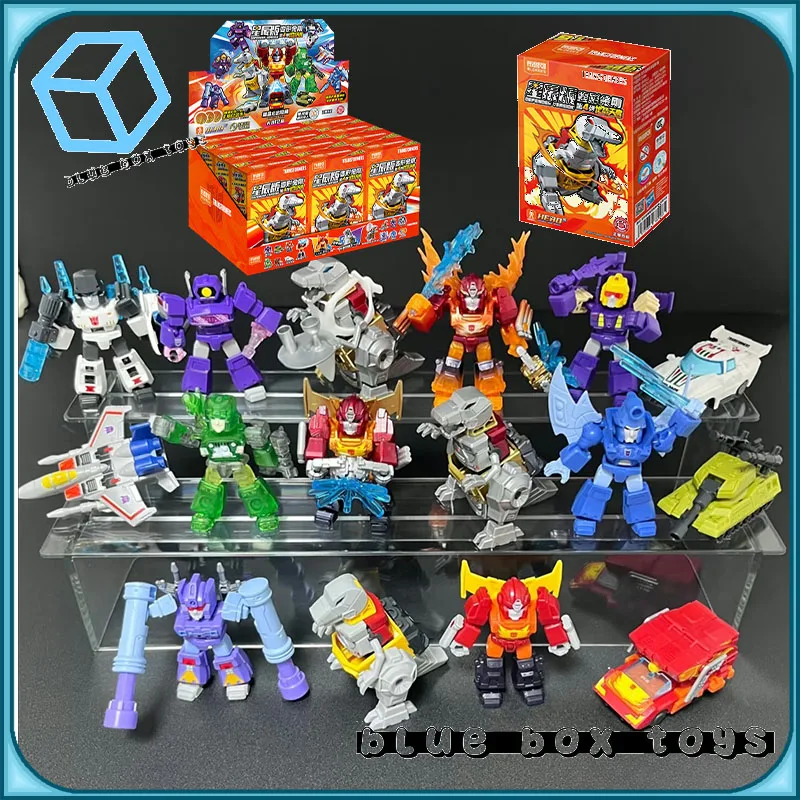 

New In Stock Blokees 2025 Transformers Defenoer Version V4 Burgundy Blind Box Action Figure Genuine Collect Birthday Toys Gift