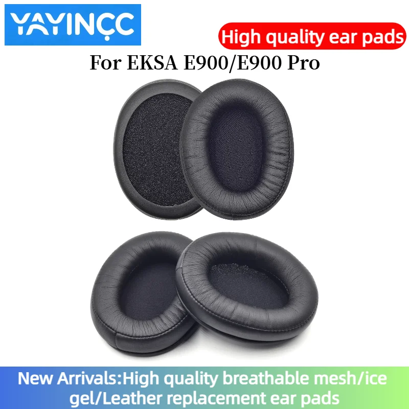 

YAYINCC Earphone protein skin EarPads For EKSA E900/E900 Pro Earpads Sponge Soft Foam Cushion Replacement Headphones Accessories