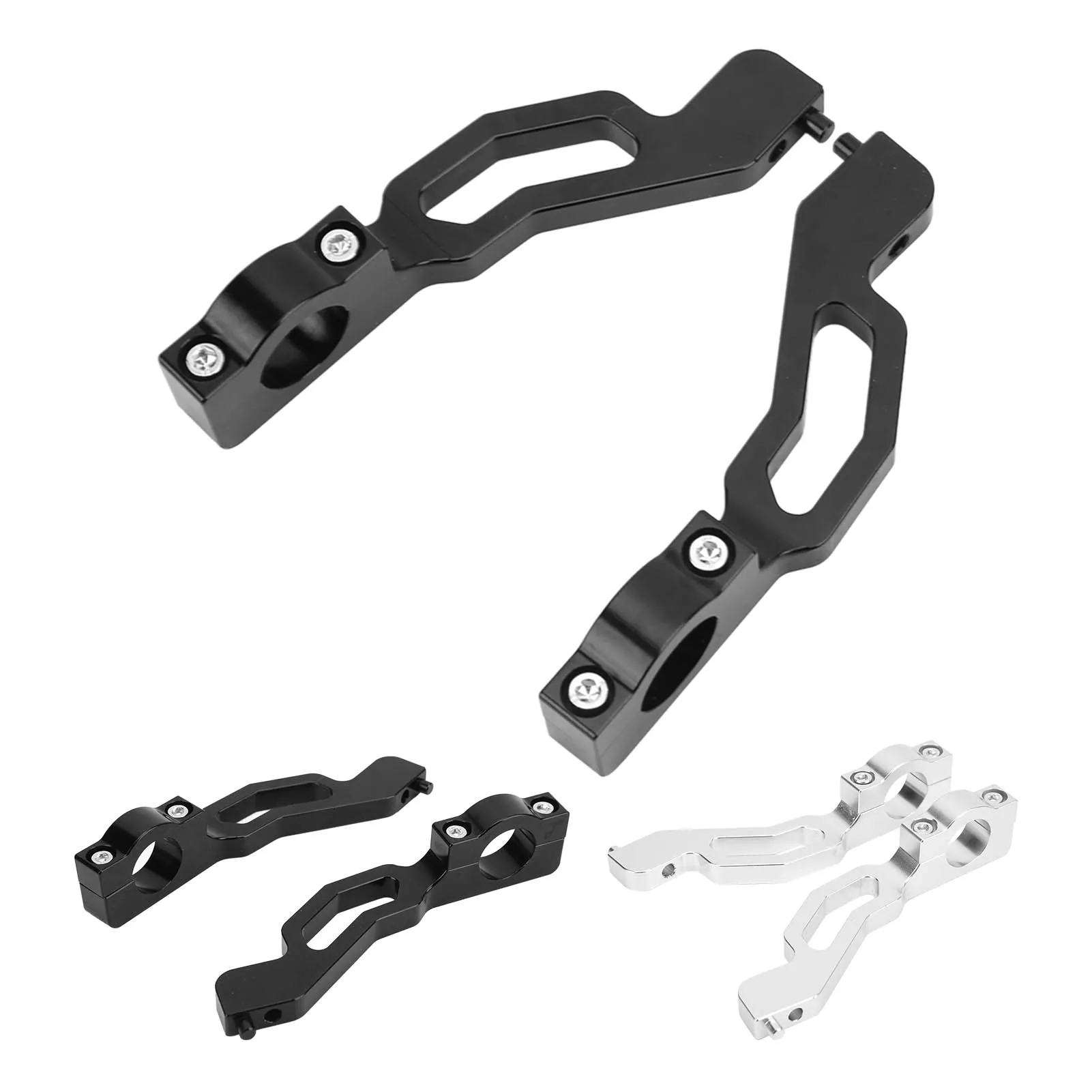 Powersports-Snowmobile Handguard Mount Kit Suportes, alumínio substituição para Polaris 600, 800, 850, Snowmobile