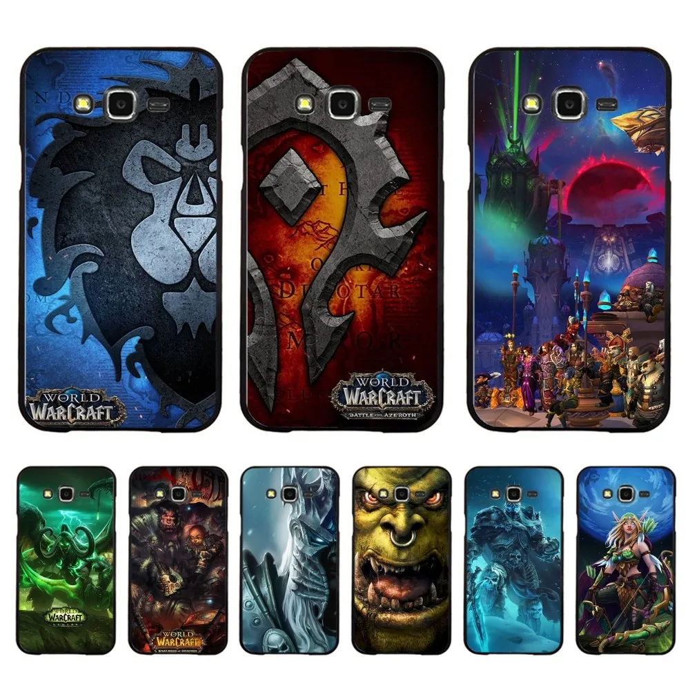 Warcrafts Of World W-WOW Game Phone Case For Samsung J 7 Plus 7core J7 Neo J6 Plus Prime J6 J4 J5 Mobile Cover