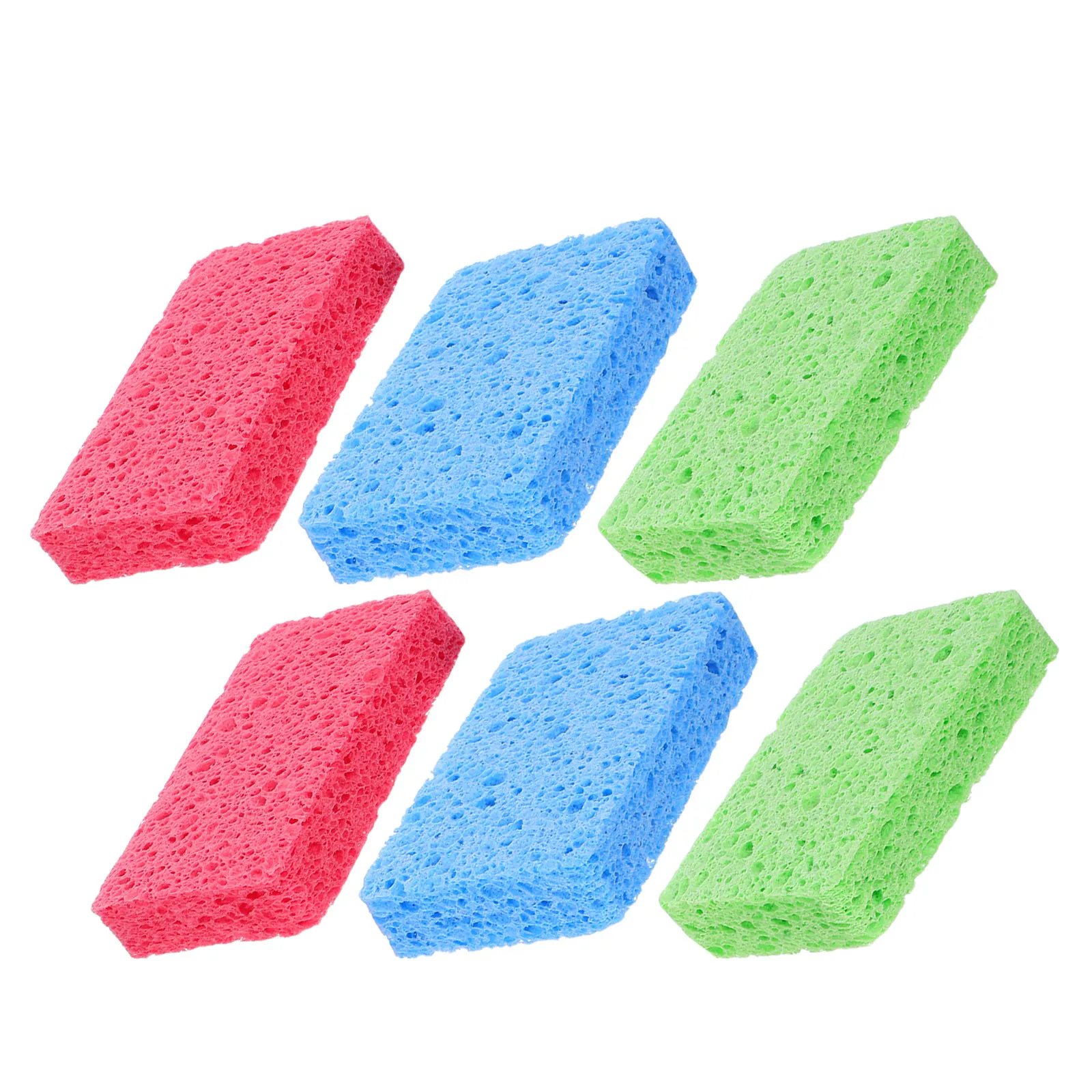 Drywall Texture Sponges 6 Pack Multipurpose Wall Ceiling Repair Tools for Knockdown Stipple Blending