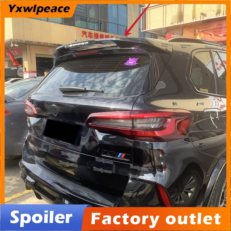 

For BMW X5 G05 2019 2020 2021 2022 Spoiler ABS Material Trunk Lip Wing Rear Roof Spoiler Body Kit Accessories