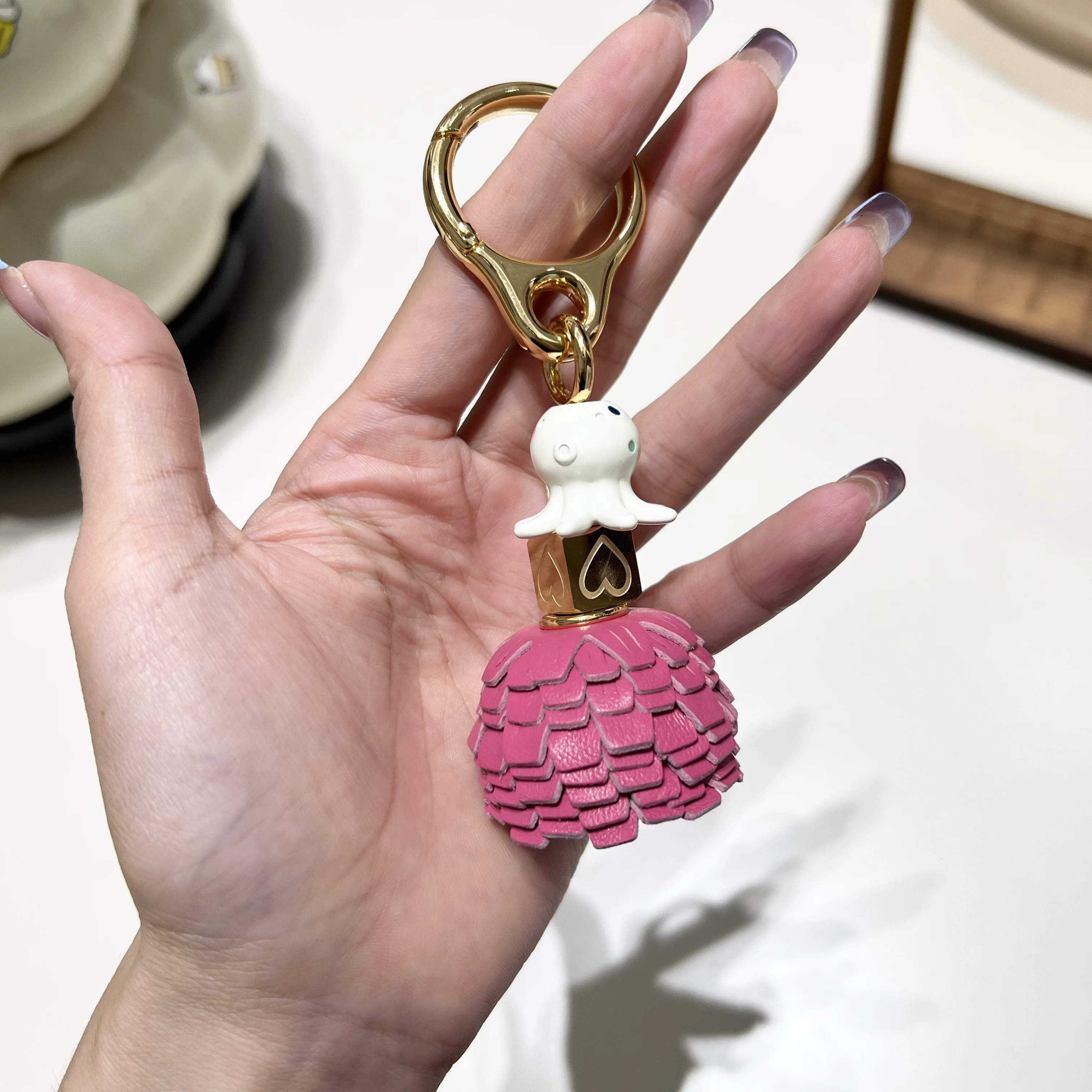 

Брелок «сделай сам», креативный брелок с цветком для женщин, украшения для сумочек, подвески, автомобильный брелок для ключей, аксессуары, подарки