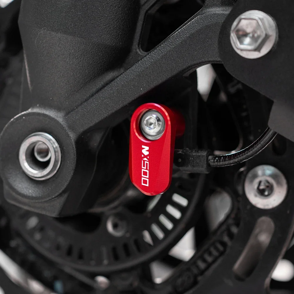 For Honda NX500 NX 500 2023 2024 2025 Accessories Motorcycle Front Rear Wheel ABS Sensor Protection Guard Protector - Image 4